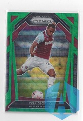 2020-21 Panini Prizm Premier League Green Wave Prizm Issa Diop #183